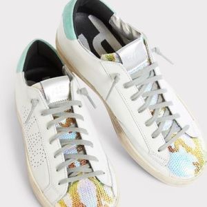 P448 Glitter Camo Sneaker